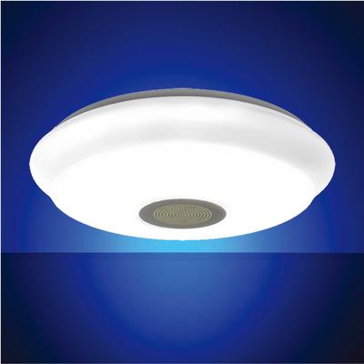 60W LED High Power Bluetooth Speaker Ceiling Light,Remote,APP,AI,Tunable,CCT,SGS CE EMC LVD for Home Lighting (Alexa, Google home) Indoor,Flicker free Lamp Fixtures