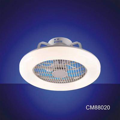 LED Ceiling Silent Fan Light Air Conditioner Modern Lamp,Remote, Stepless Dimming,CCT,for Living Romm,Beedroom, Dining Room,Office